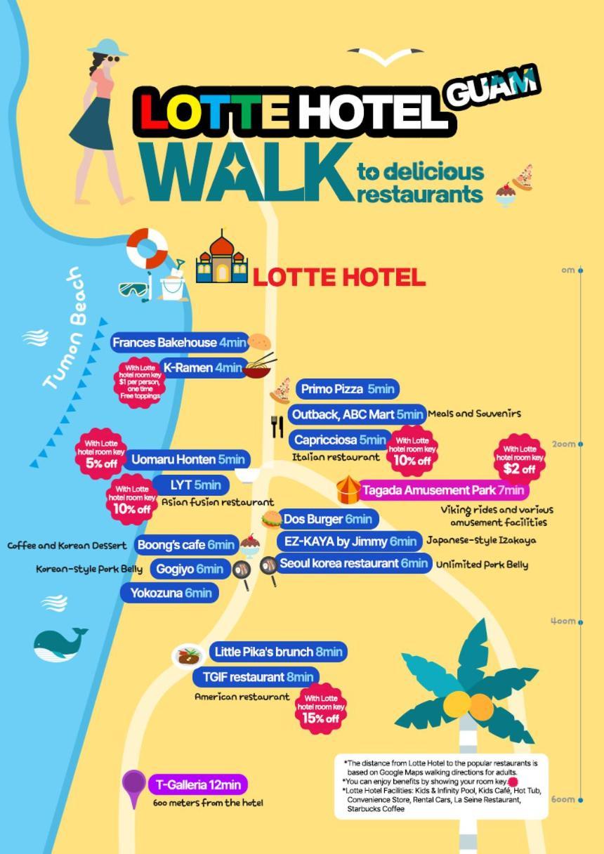 Lotte Hotel Guam Tumon Esterno foto